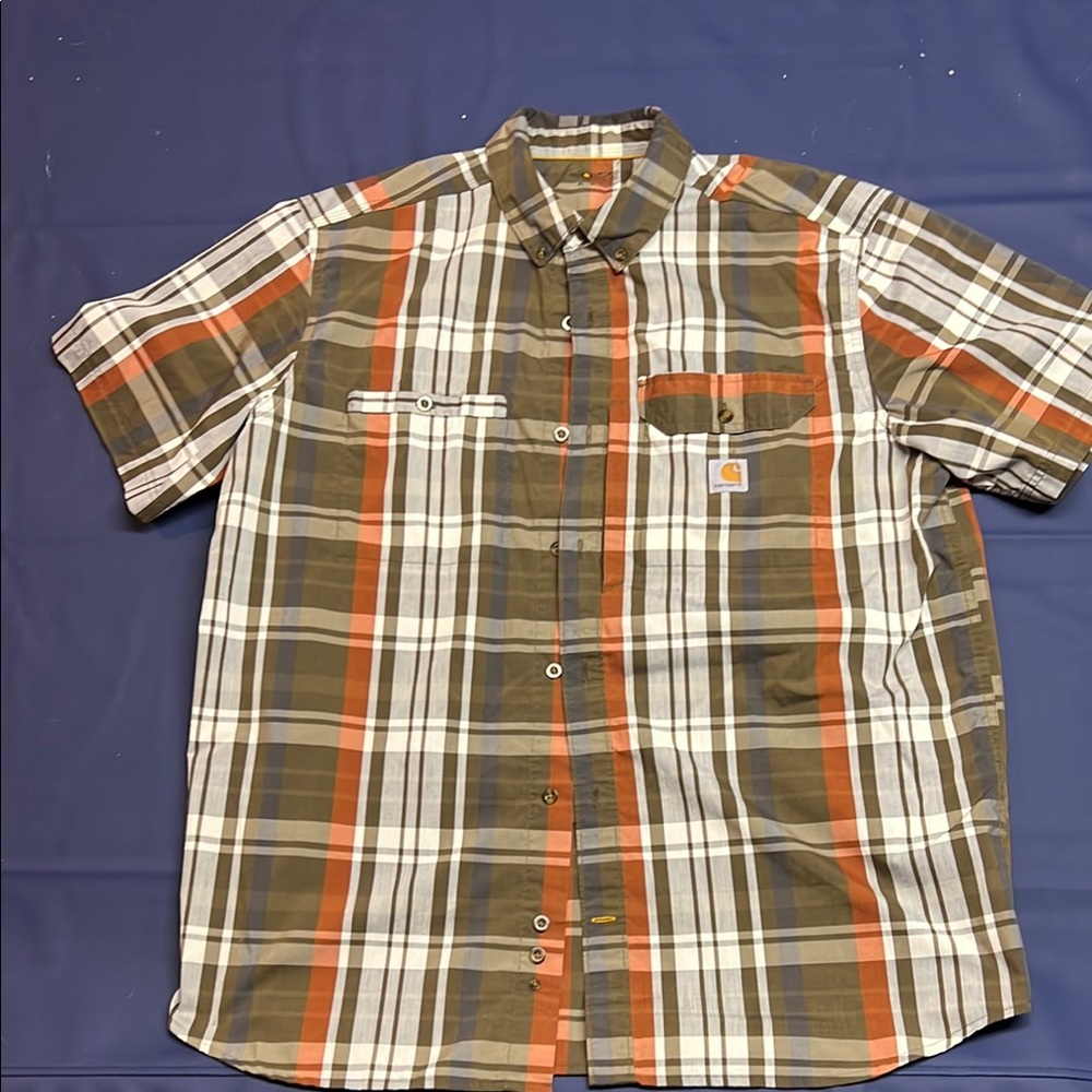 Carharrt XL relaxed fit men’s button shirt